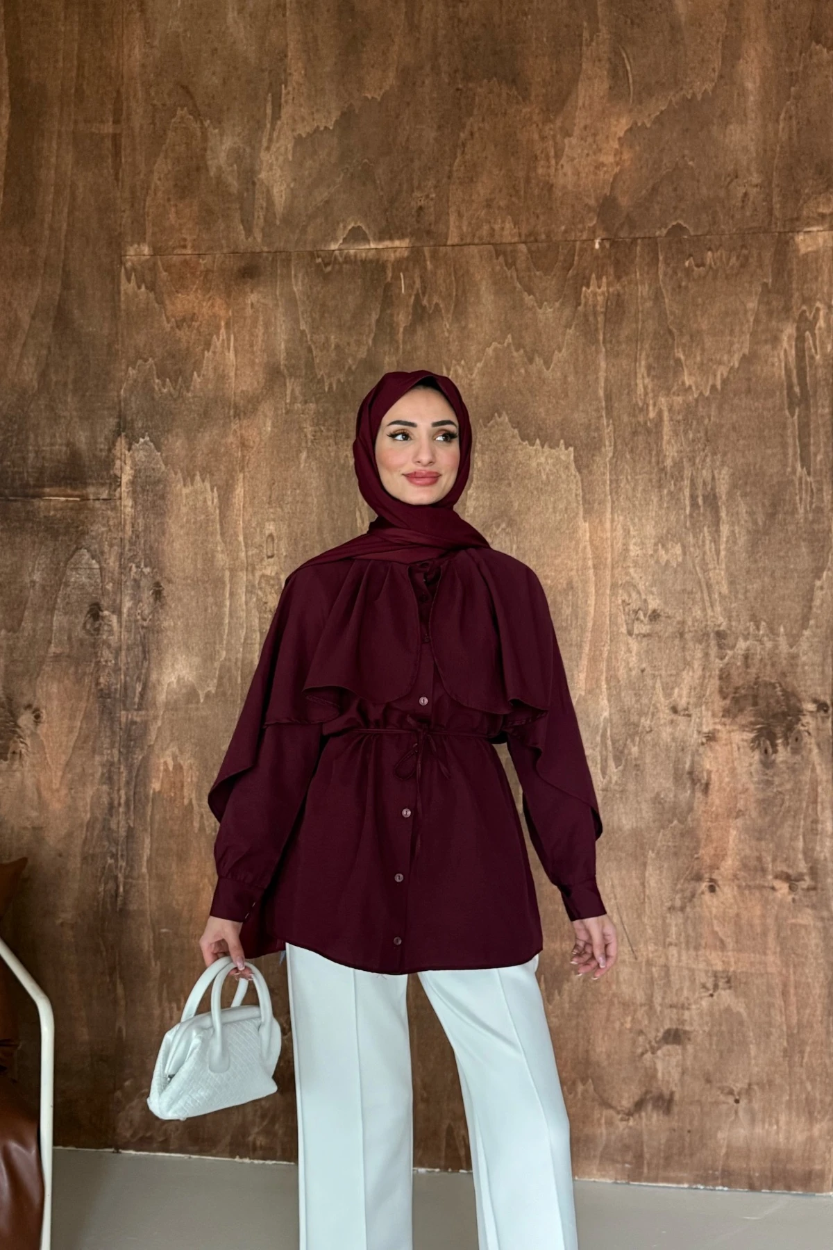 Bonila Tunik | Bordo