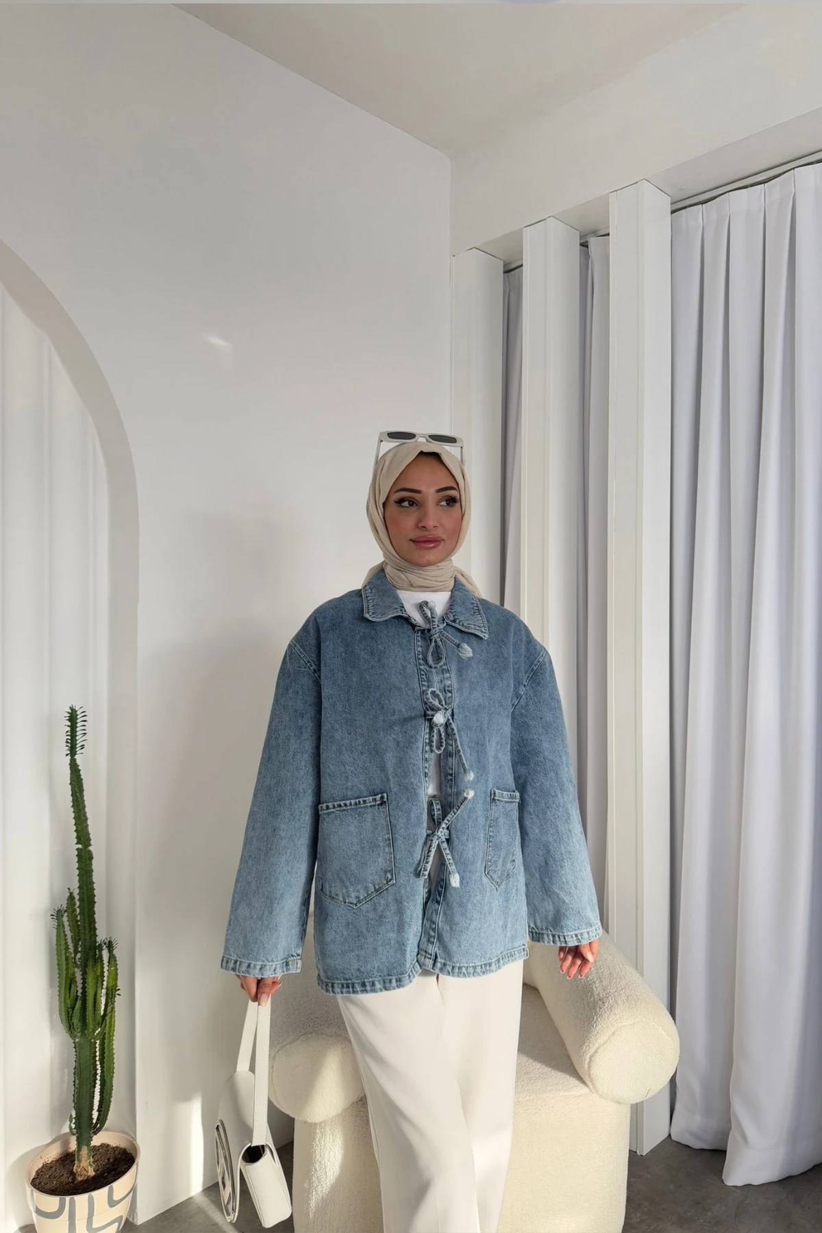 Buğlem Kot Ceket