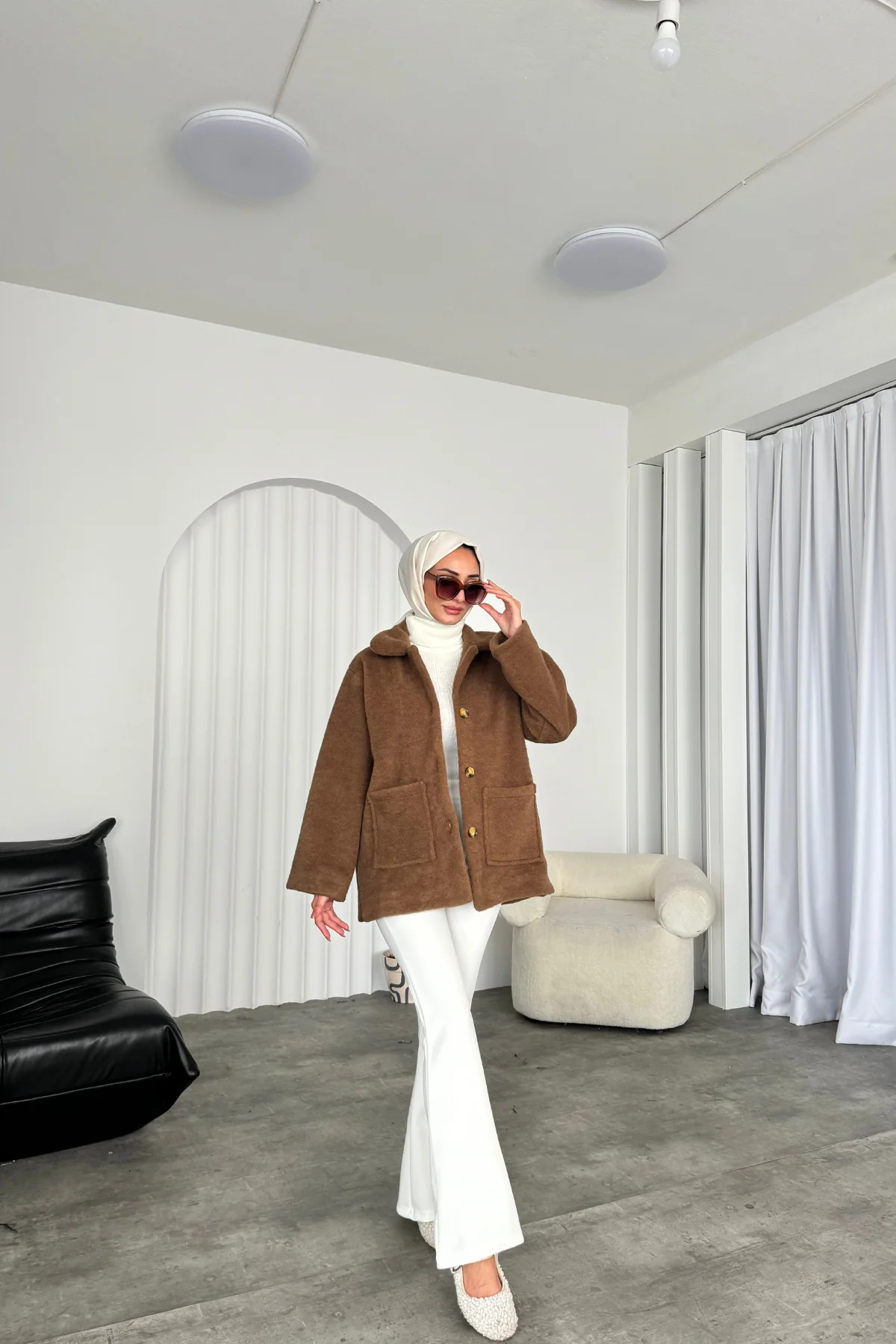 Emily Peluş Ceket
