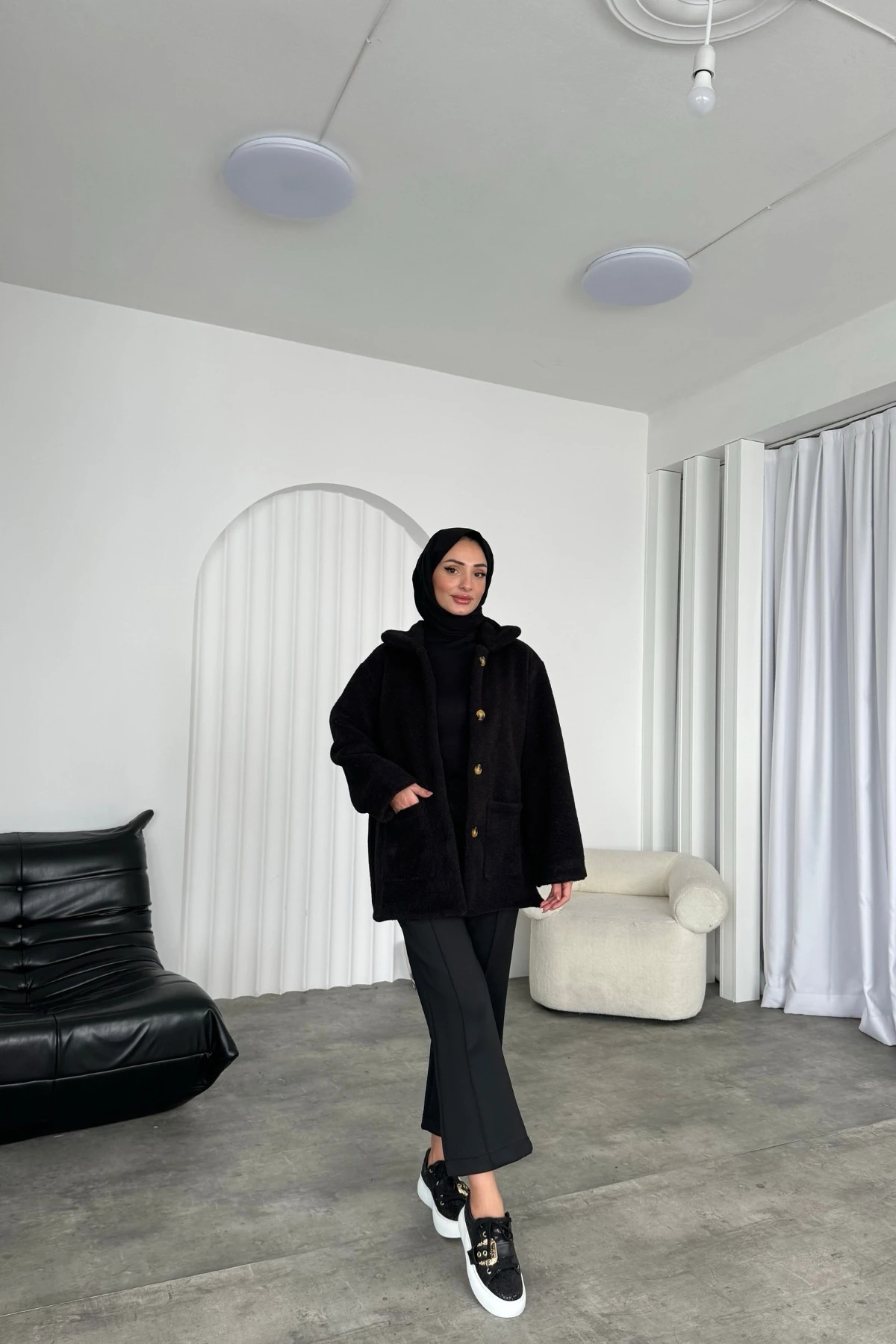 Emily Peluş Ceket