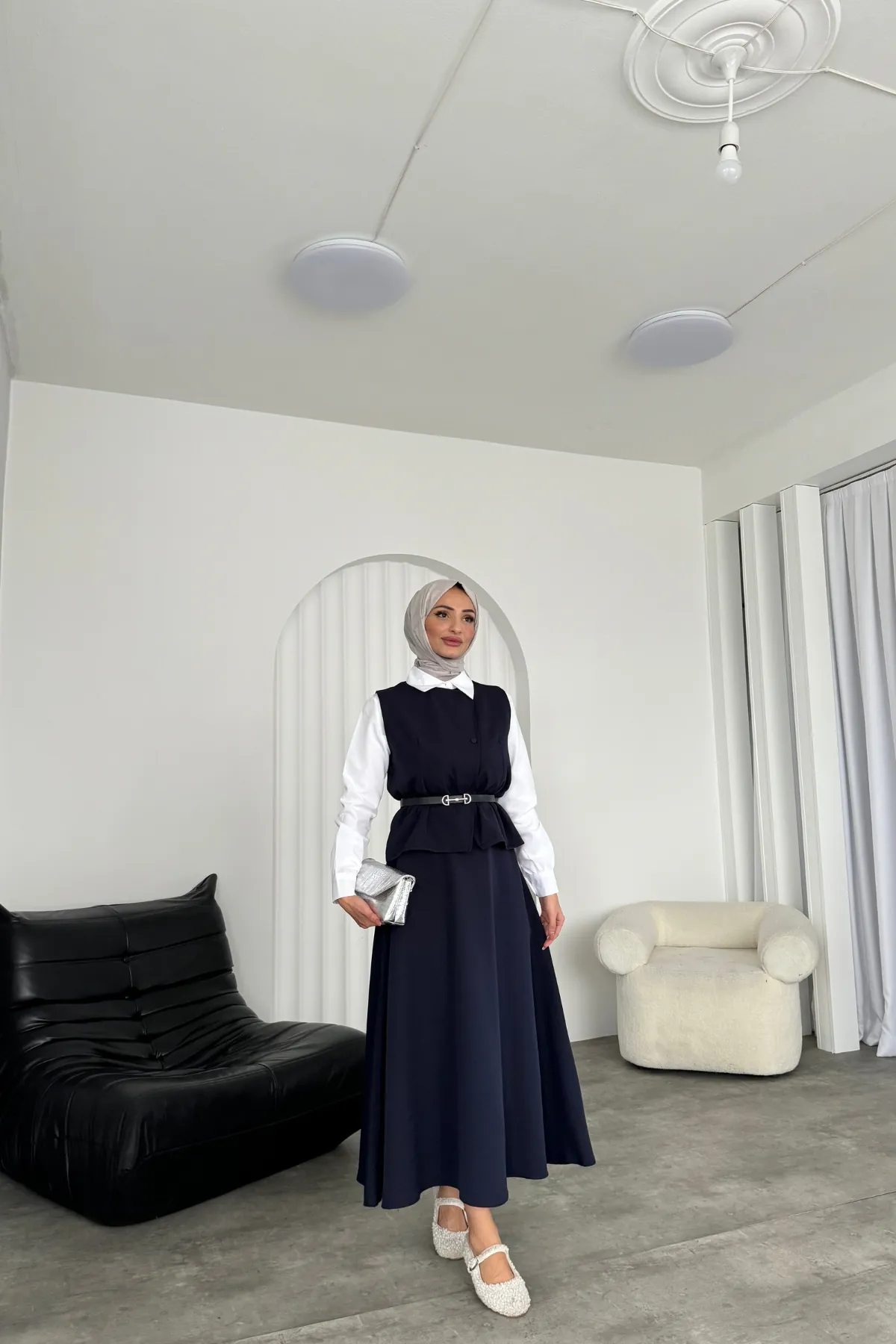 Esved Yelekli Etekli Takım