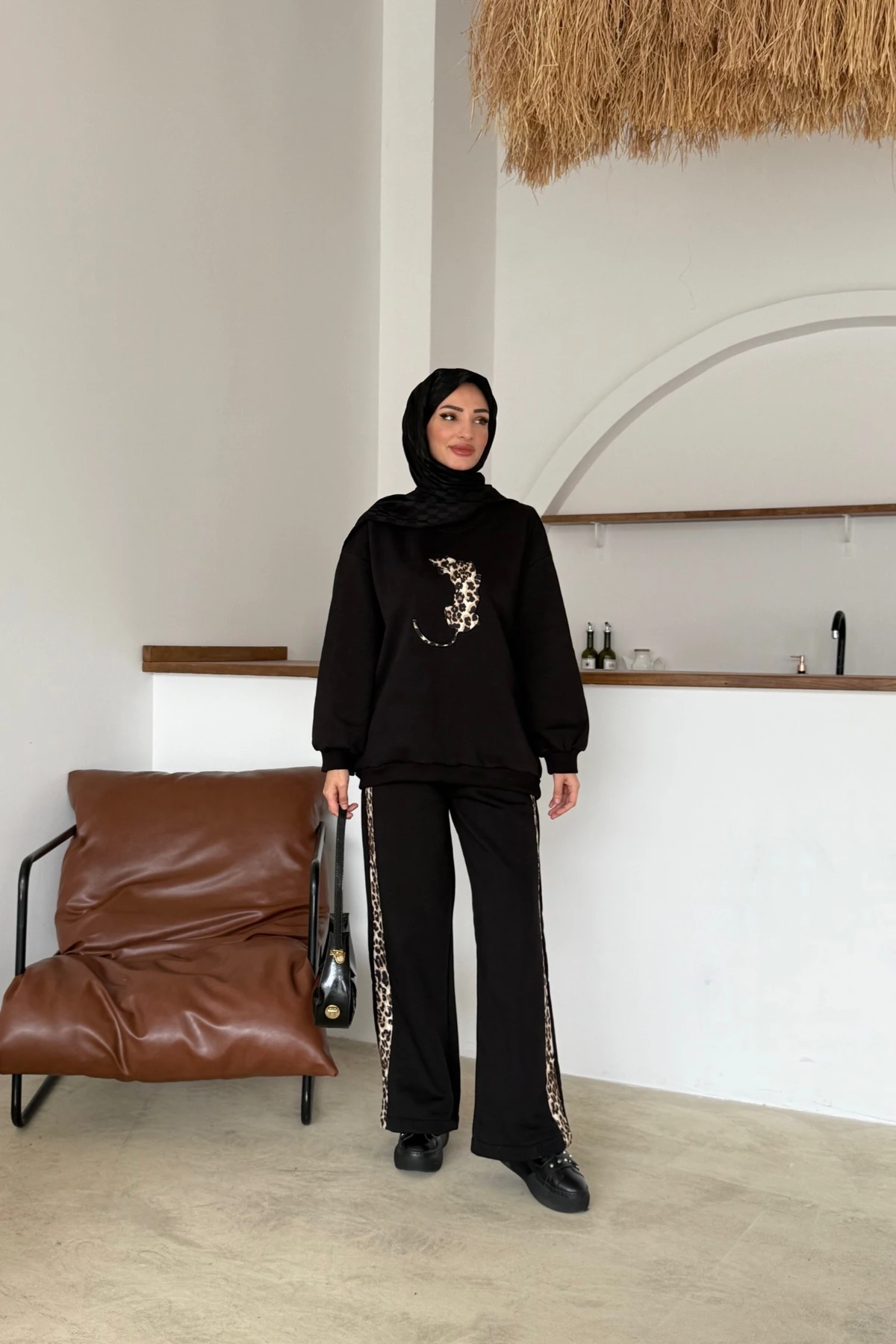Ala Şardonlu Takım | Siyah