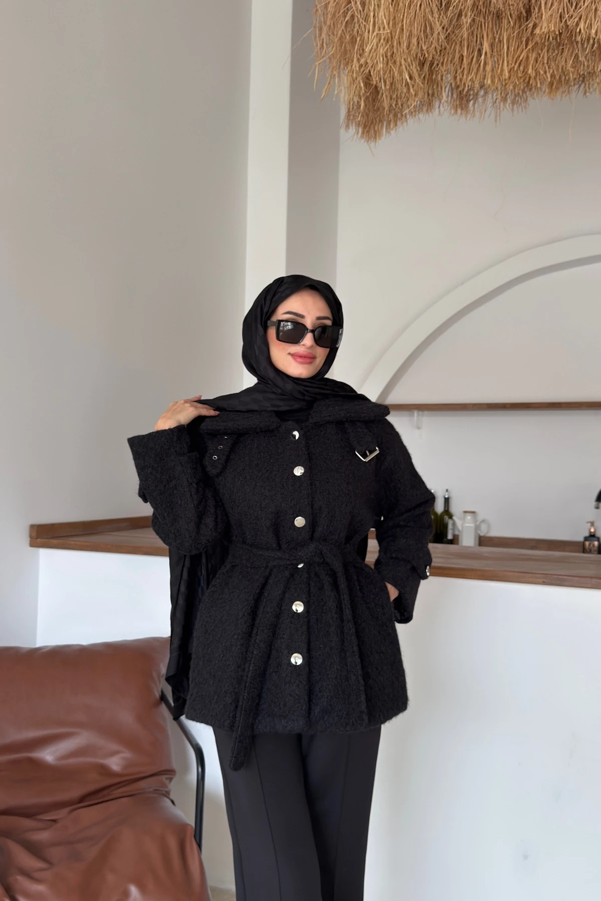 Besa Ceket | Siyah