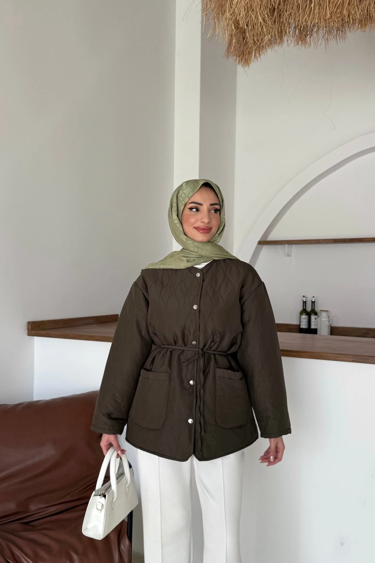Ela Ceket  | Yeşil