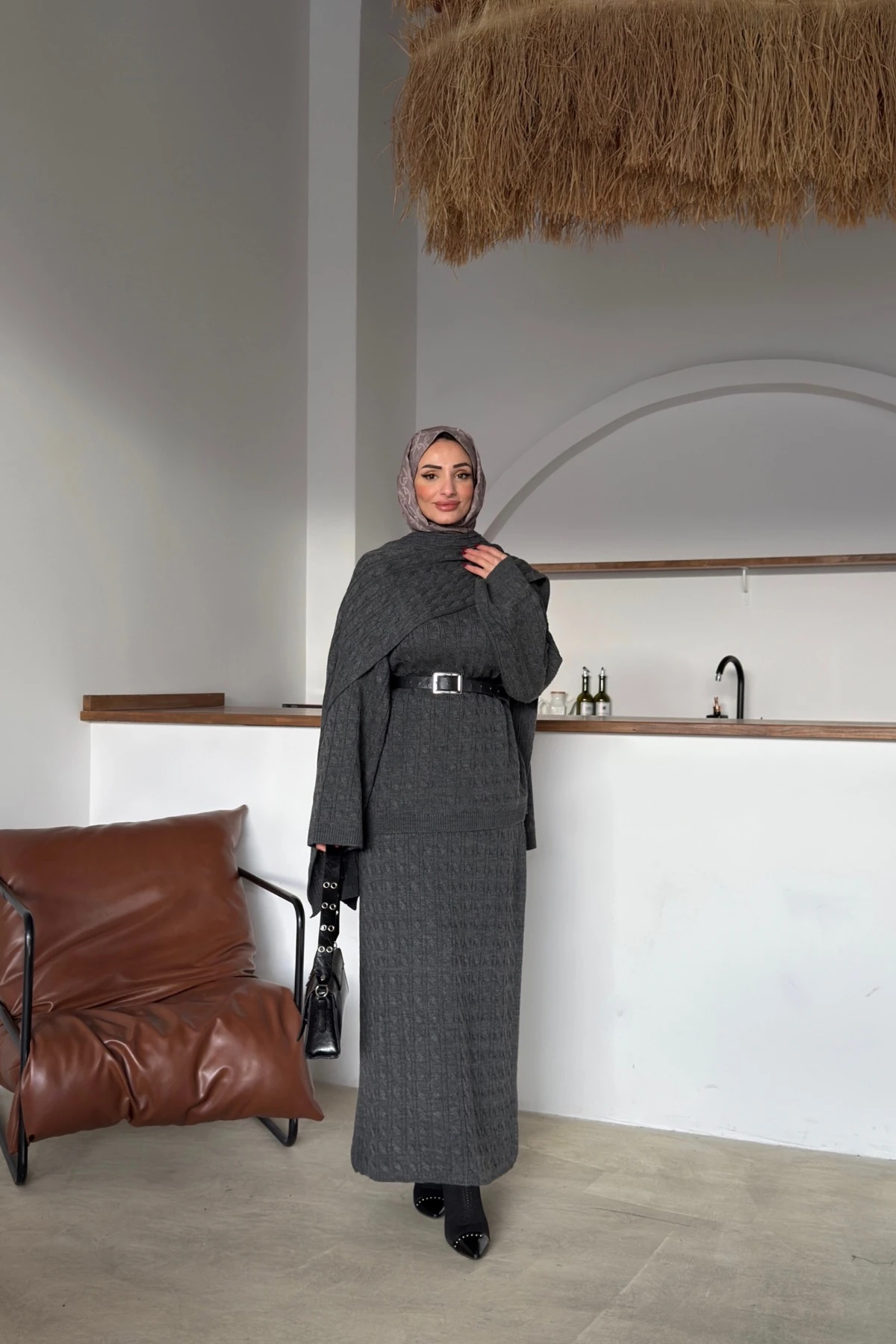 Luna Triko Takım | Antrasit