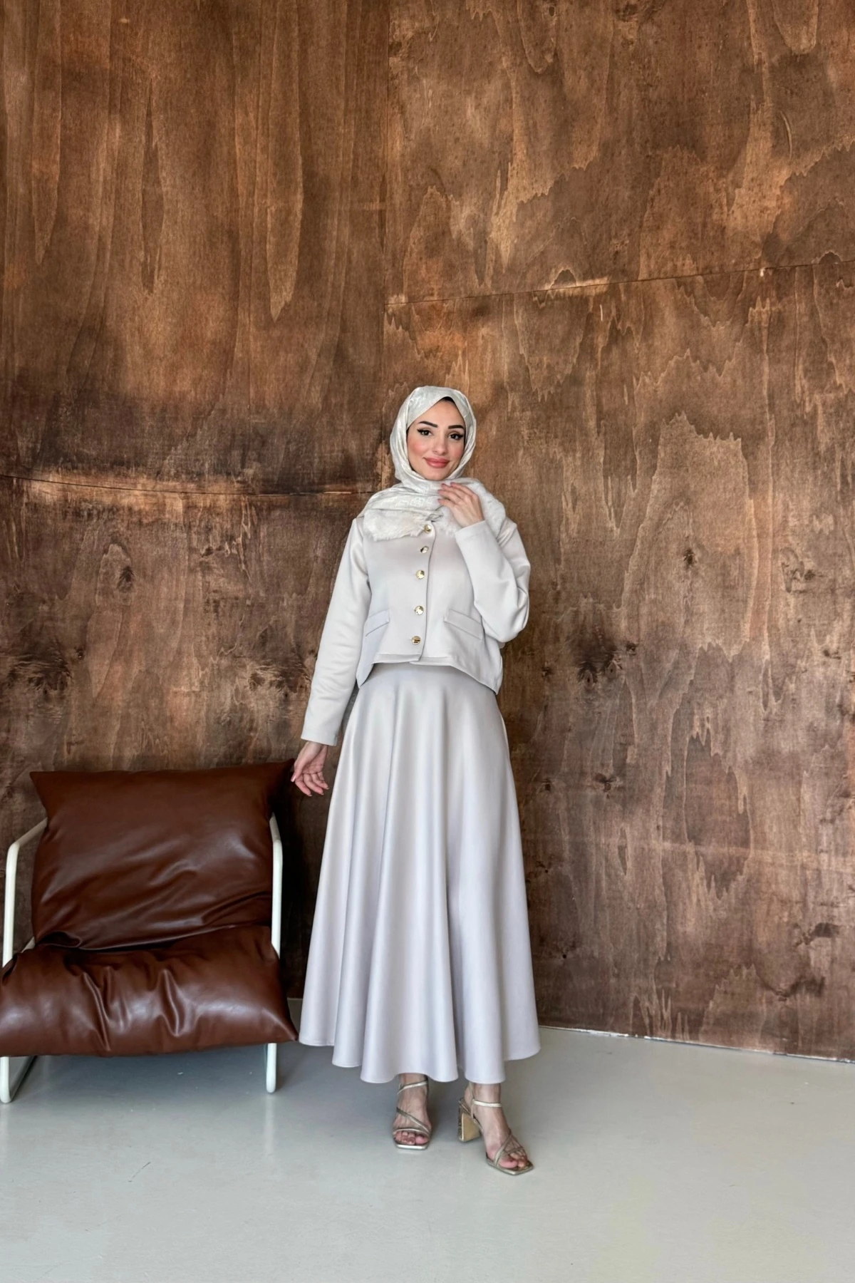 Nurse Etekli Takım | Bej
