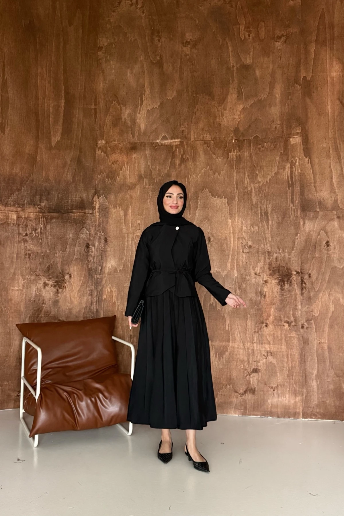 Lina Etekli Takım | Siyah